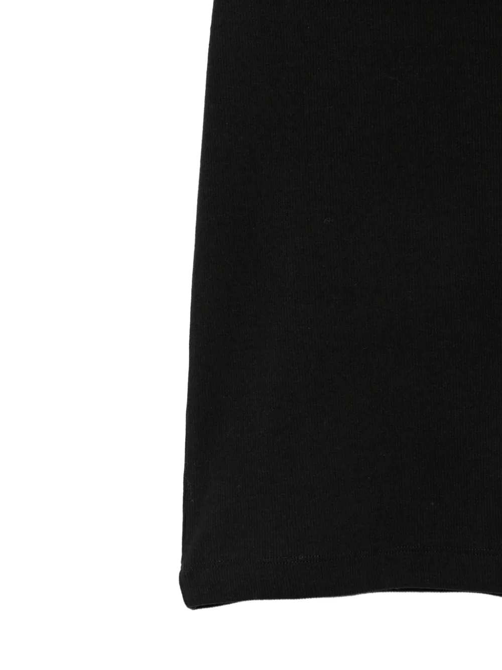 ENTIRE STUDIOS Ribgebreide tanktop Zwart