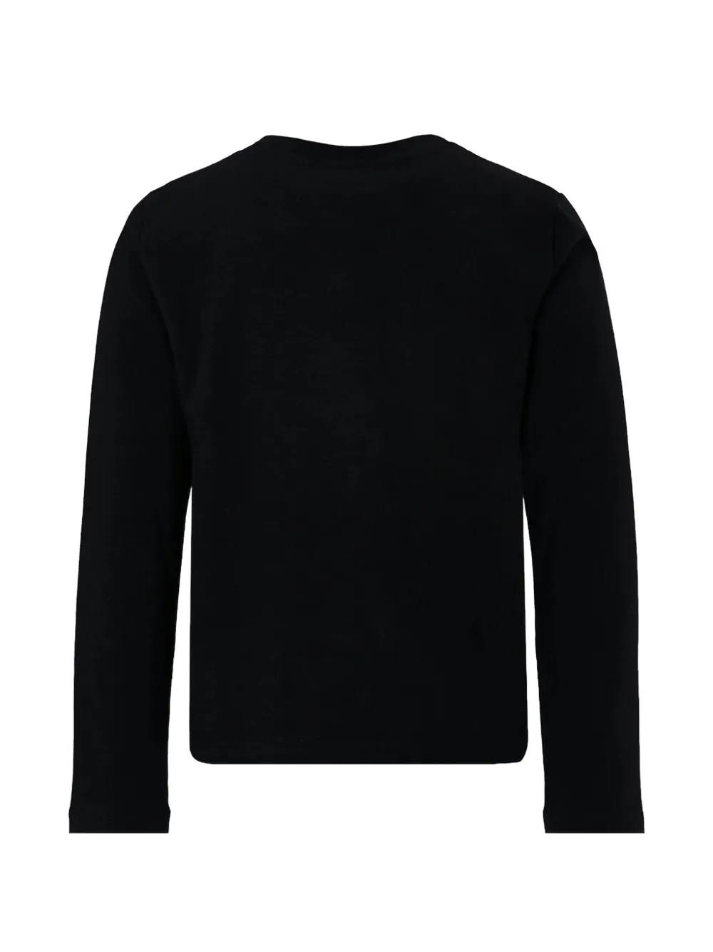 John Richmond Junior T-shirt met logo van stras Zwart
