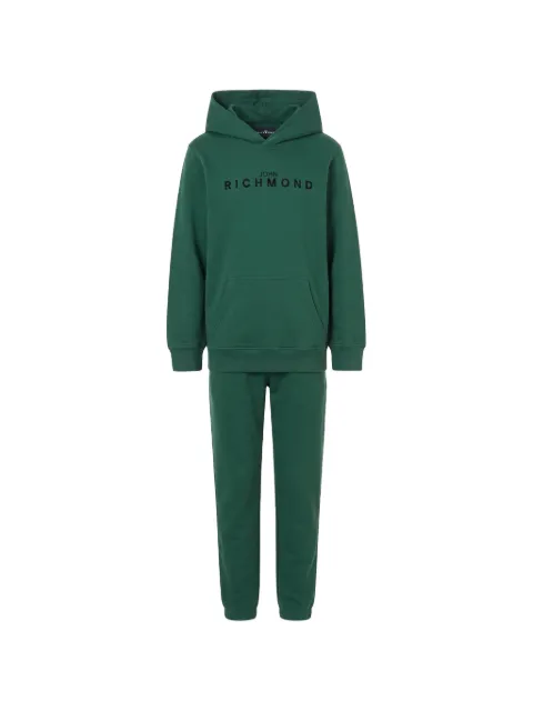 John Richmond Junior Jogginganzug mit Logo-Print
