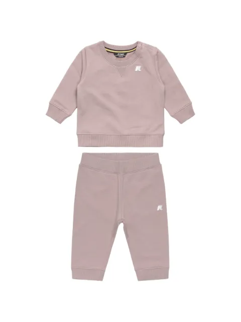 K Way Kids logo-patch tracksuit