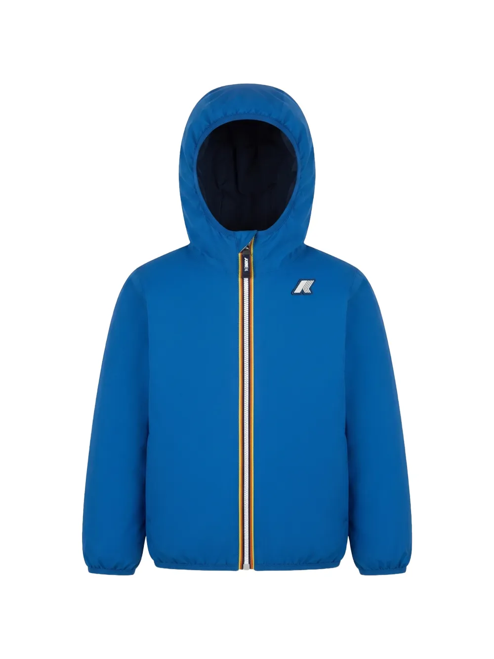 K Way Kids reversible hooded jacket - Blu