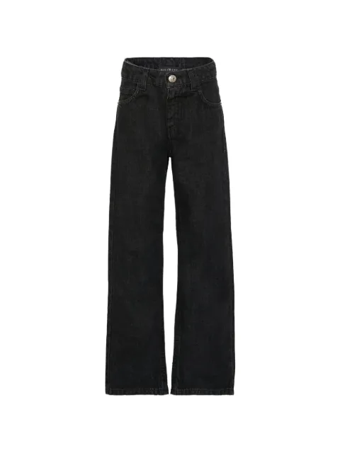 John Richmond Junior logo-print straight-leg jeans