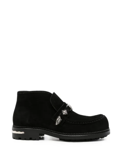 Toga Virilis embellished suede boots