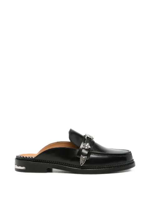 Toga Virilis leather mules