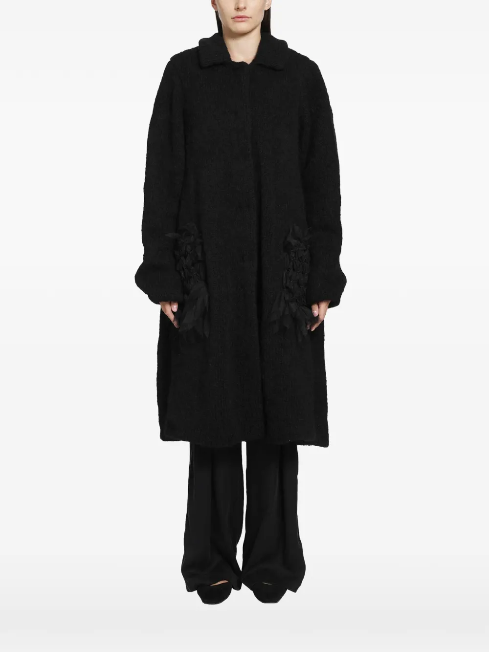 PAULINE DUJANCOURT Annie hand-knit coat