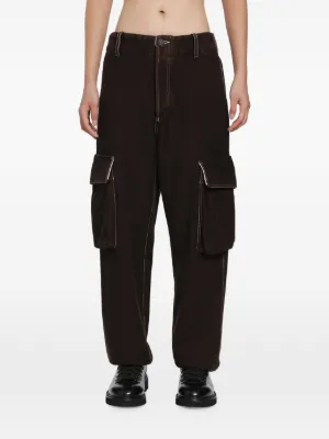 Rick Owens DRKSHDW ドローストリング サルエルパンツ | ブラック
