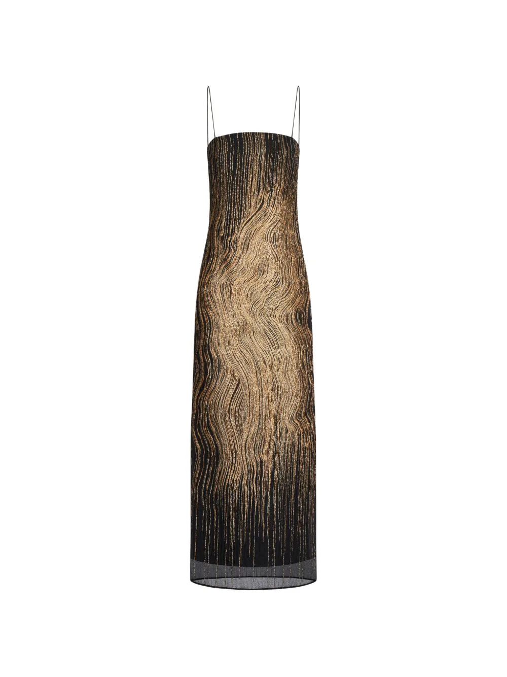 Taller Marmo Showgirl spaghetti-strap midi dress - Noir Taller Marmo Showgirl spaghetti-strap midi dress - Noir