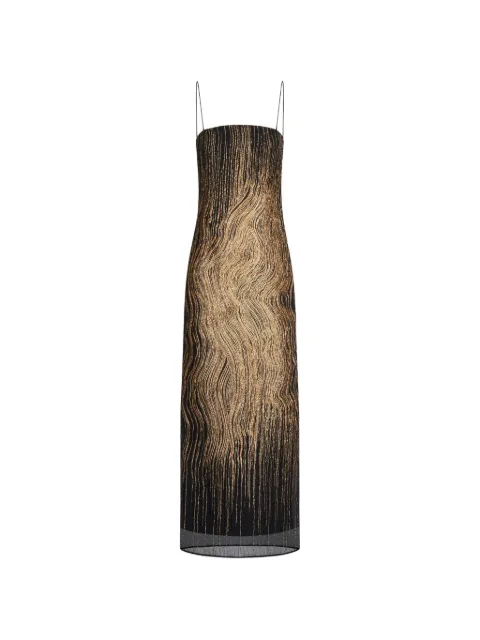 Taller Marmo Showgirl spaghetti-strap midi dress