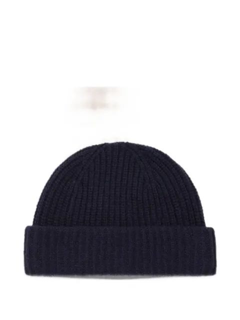 NN07 Sailor ribbed-knit beanie hat