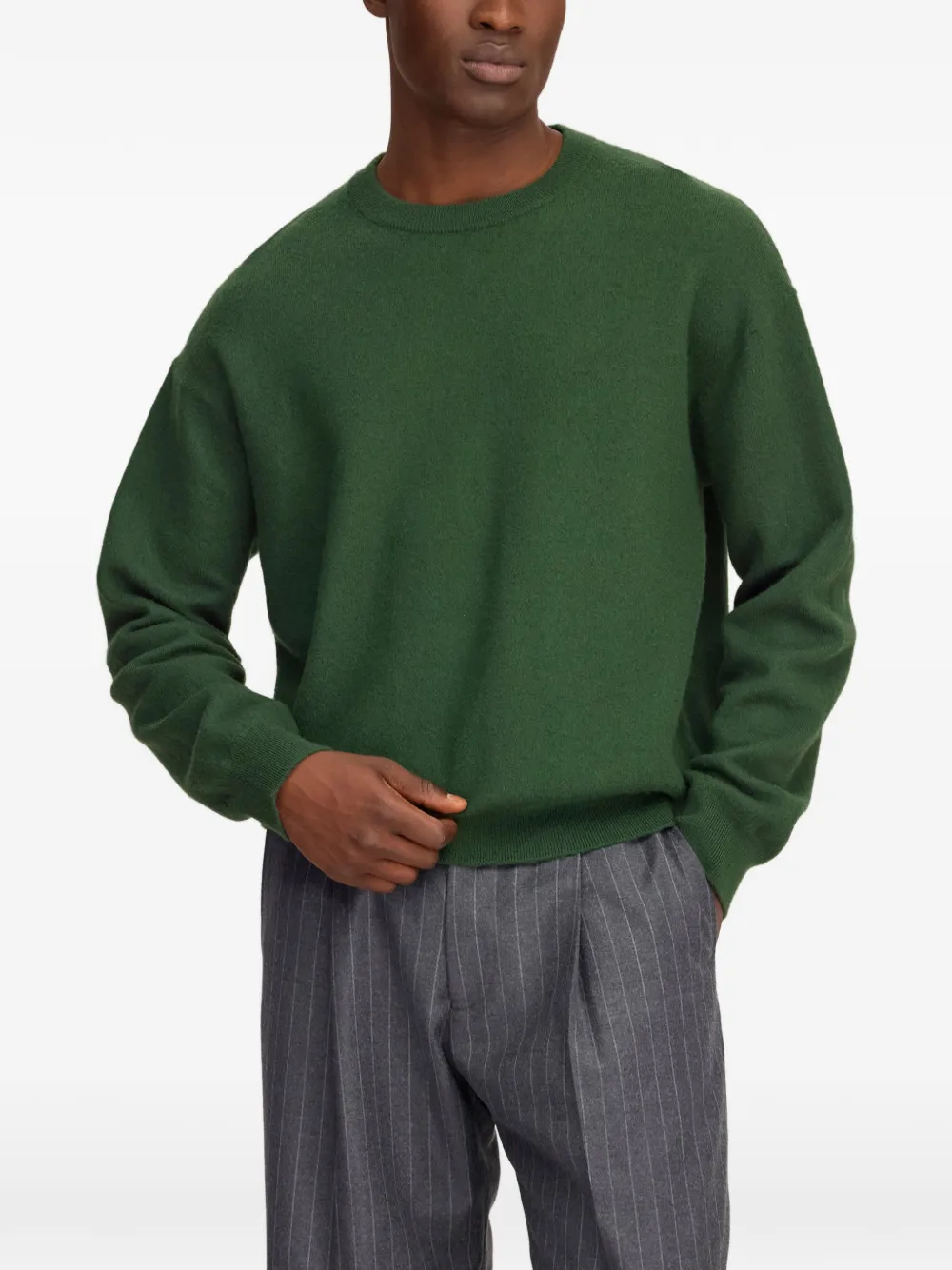 NN07 Jasper wool sweater Groen