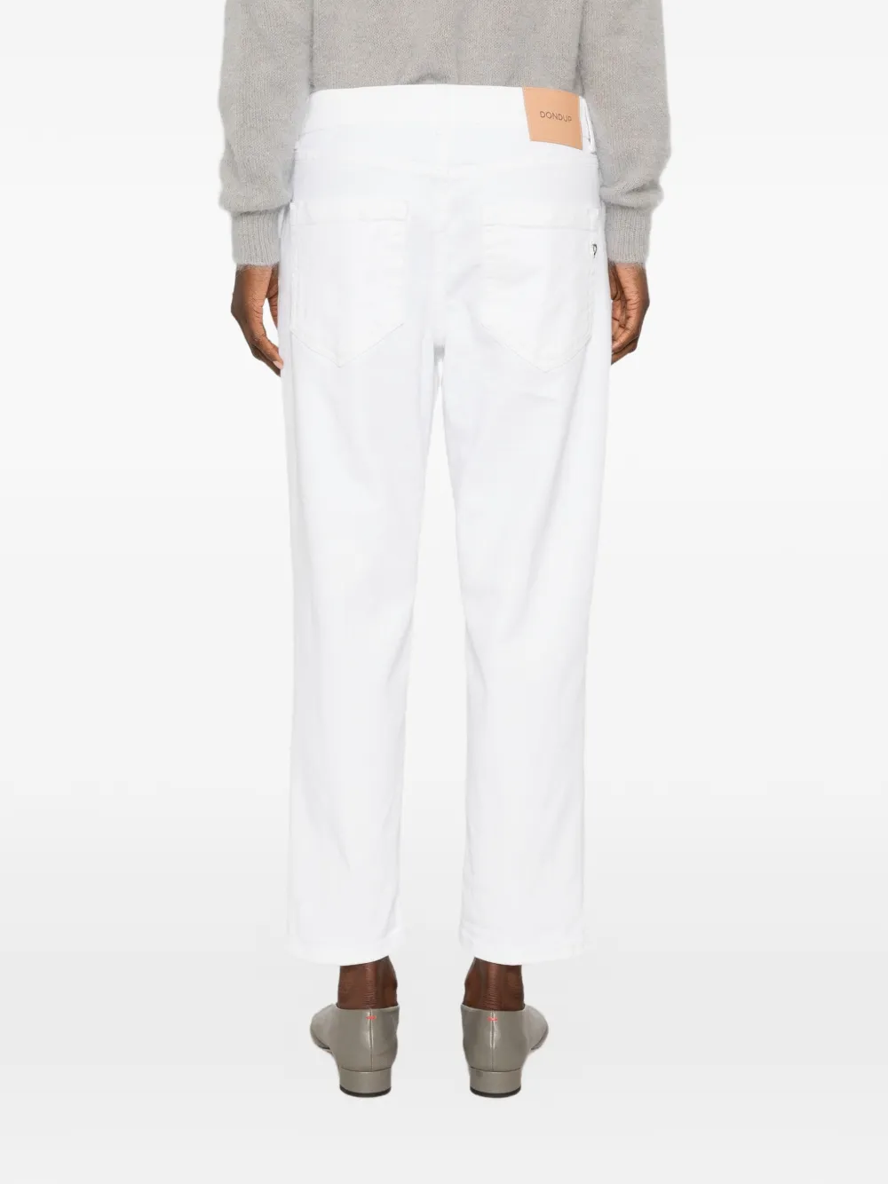 DONDUP Cropped jeans Wit