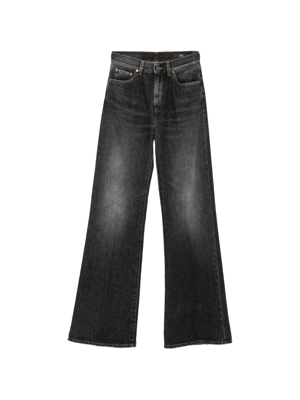 DONDUP Amber faded wide-leg jeans - Grigio