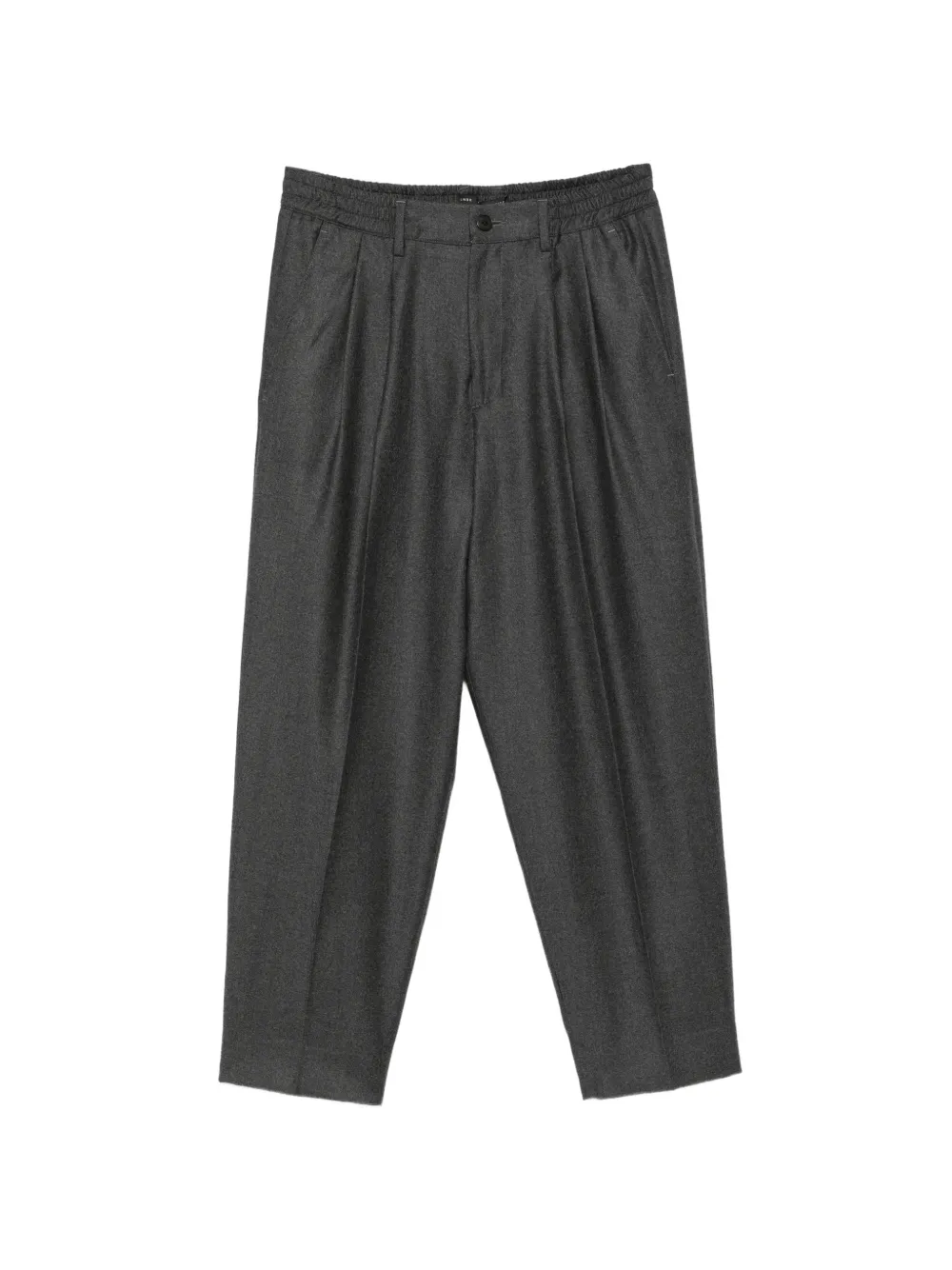 Low Brand pleated elasticated-waist trousers