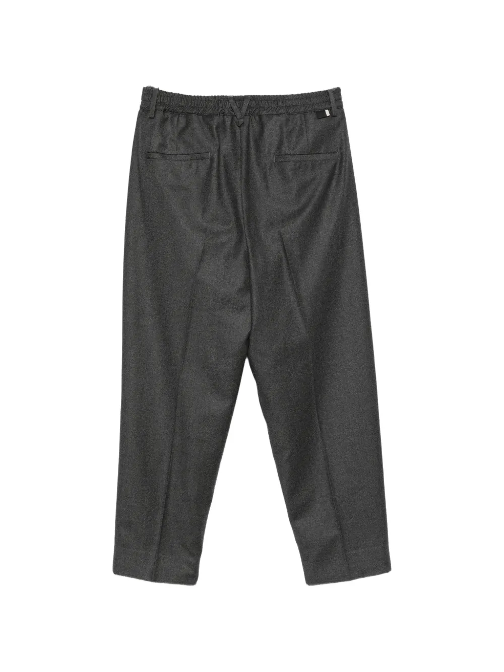 Low Brand Broek met elastische taille Grijs