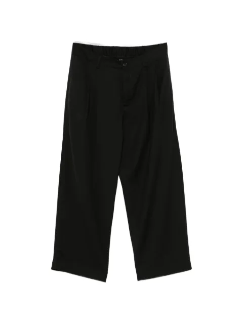 Isabel Benenato buttoned-cuff pleated trousers