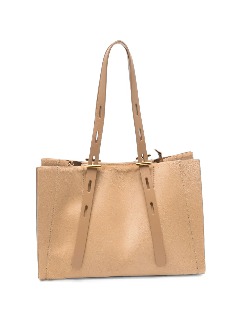 MINOBOSSI Paula pony-hair tote bag