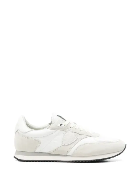 Philippe Model Paris logo-patch panelled sneakers