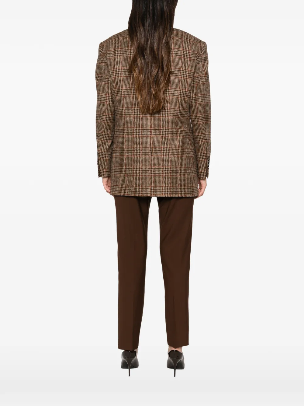 Tagliatore Blazer met enkele rij knopen Beige