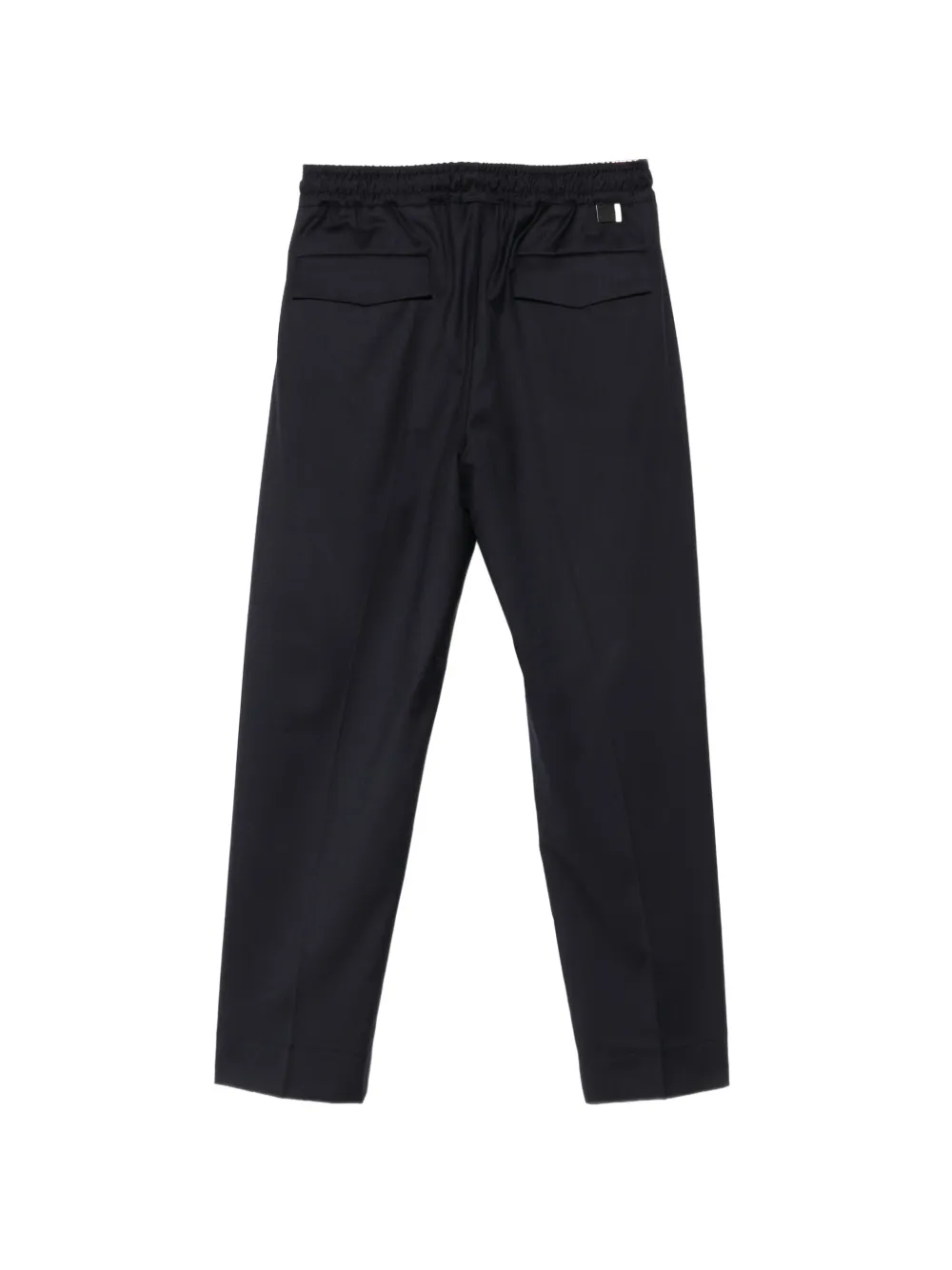 Low Brand Tokyo pantalon met elastische tailleband Blauw