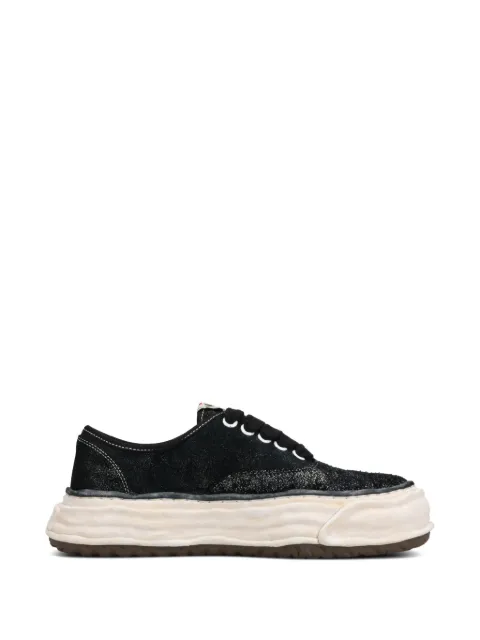 Maison MIHARA YASUHIRO Baker 26 OG sole glittery suede low-top sneakers