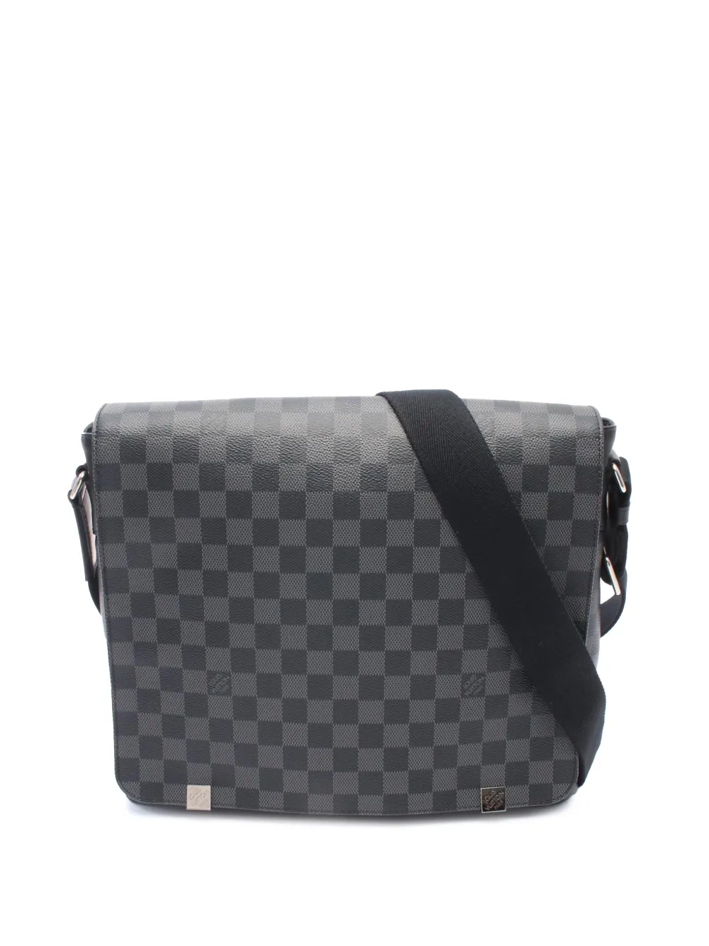 Louis Vuitton Pre-Owned 2017 Damier Graphite District MM crossbody bag - Schwarz