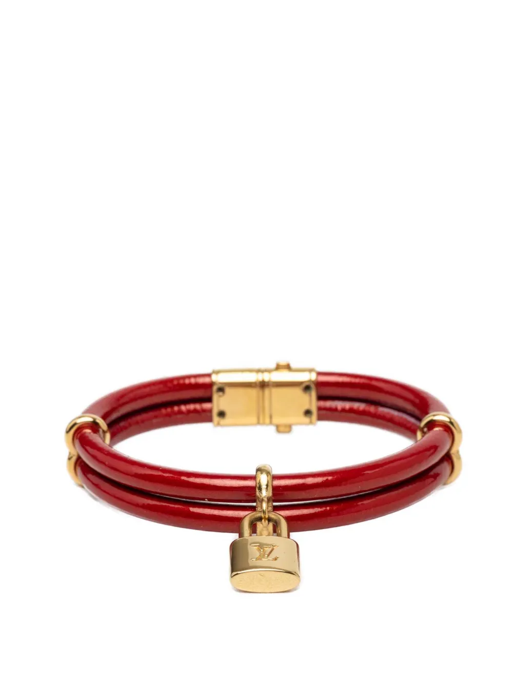Louis Vuitton Pre-Owned 2010-2021 Vernis Keep It Twice Bracelet costume bracelet - Rot