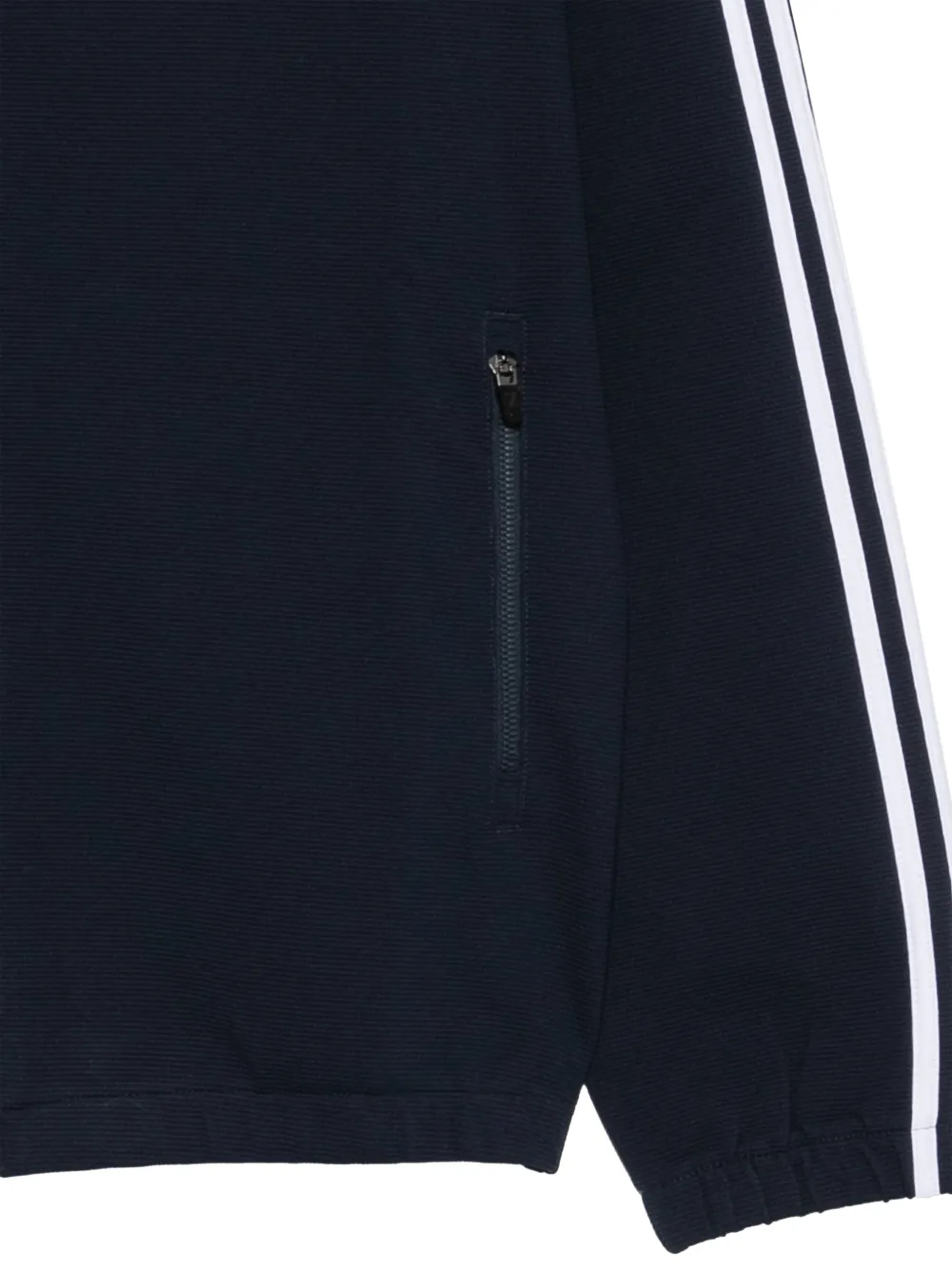 Ea7 Emporio Armani Trainingspak met logoprint en zijstreep Blauw