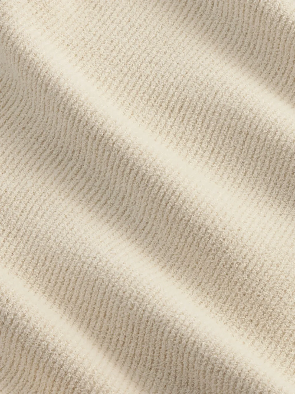 NN07 ribbed-knit crew-neck sweater Beige