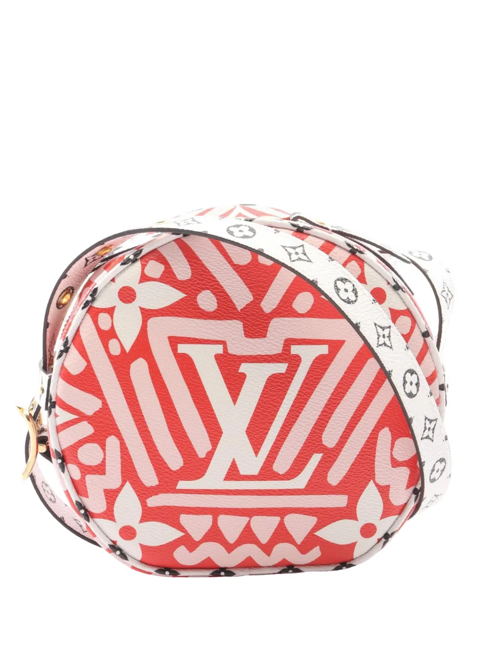 Louis Vuitton Pre-Owned 2020 Monogram Giant Crafty Boite Chapeau Souple PM Tasche - Rot