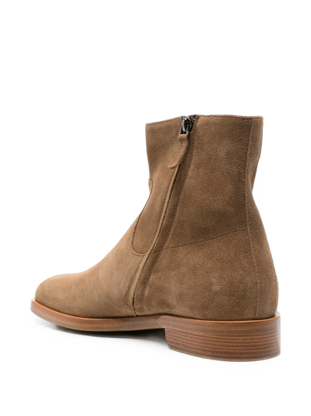 Henderson Baracco suede side-zip boots Bruin