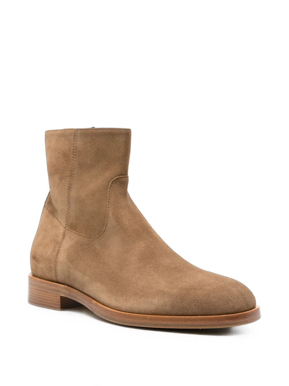 Henderson Baracco suede side-zip boots Bruin