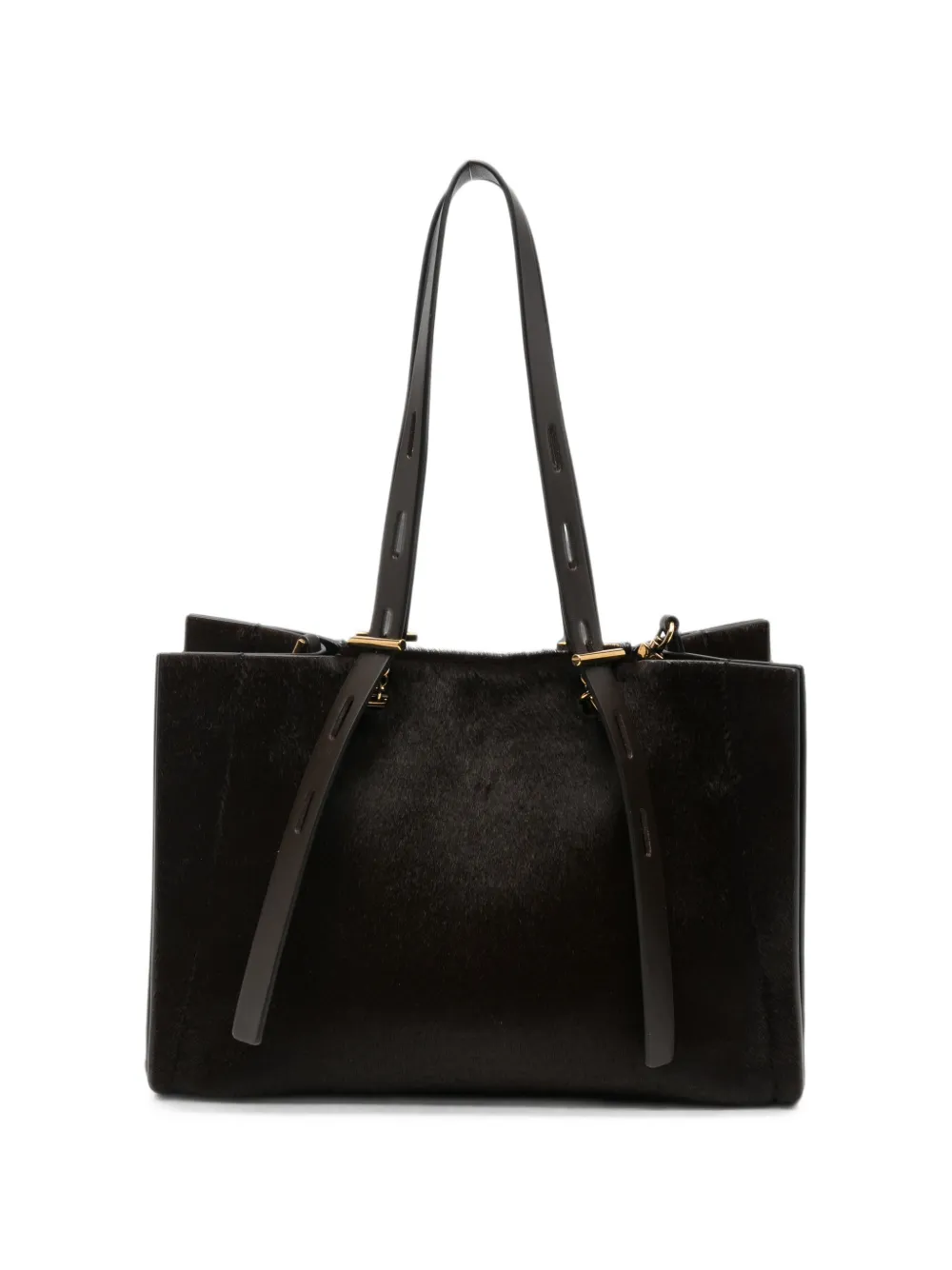 MINOBOSSI Paulina calf-hair tote bag
