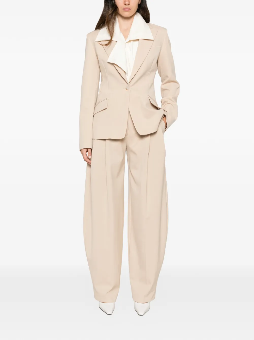 THE ANDAMANE Tracy broek Beige