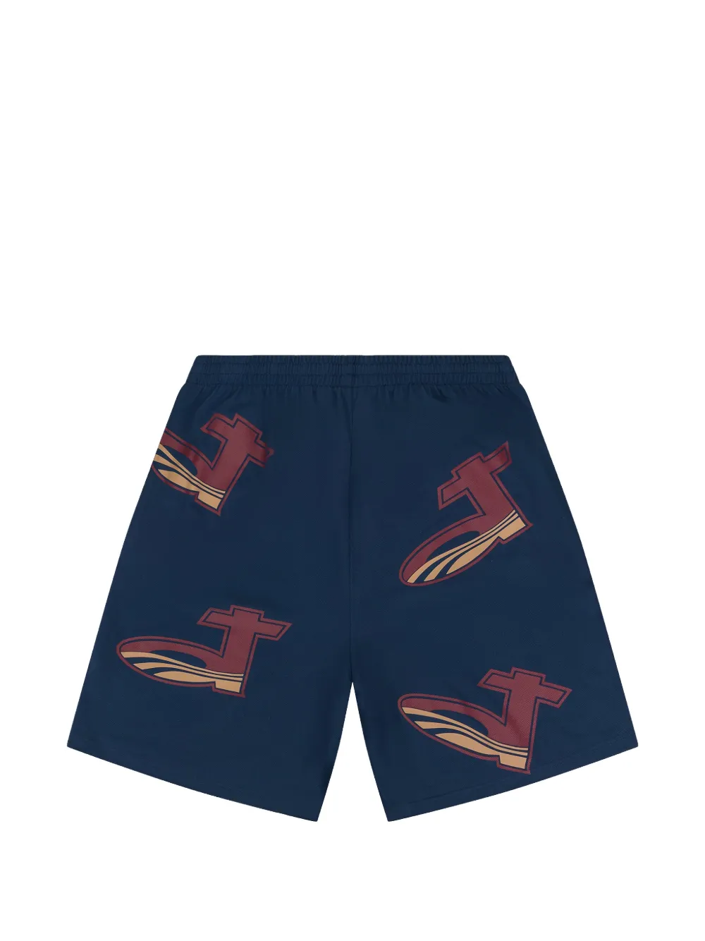 Denim Tears Shorts met logoprint Blauw