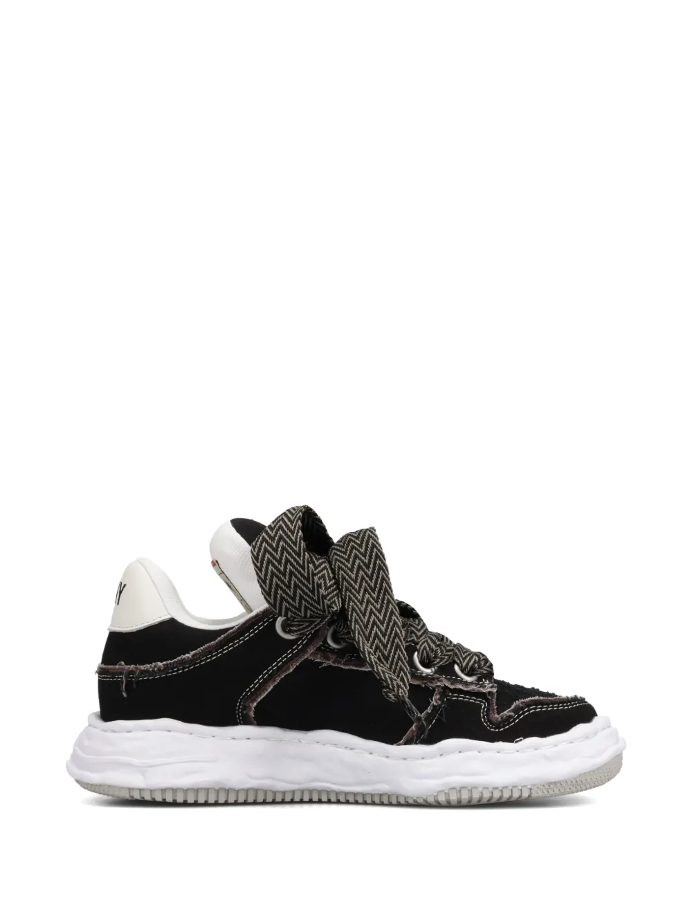 Maison MIHARA YASUHIRO Wayne Puffer OG sole patterned lace canvas low-top sneakers