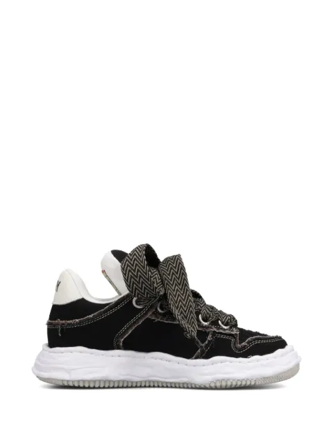 Maison MIHARA YASUHIRO Wayne Puffer OG sole patterned lace canvas low-top sneakers