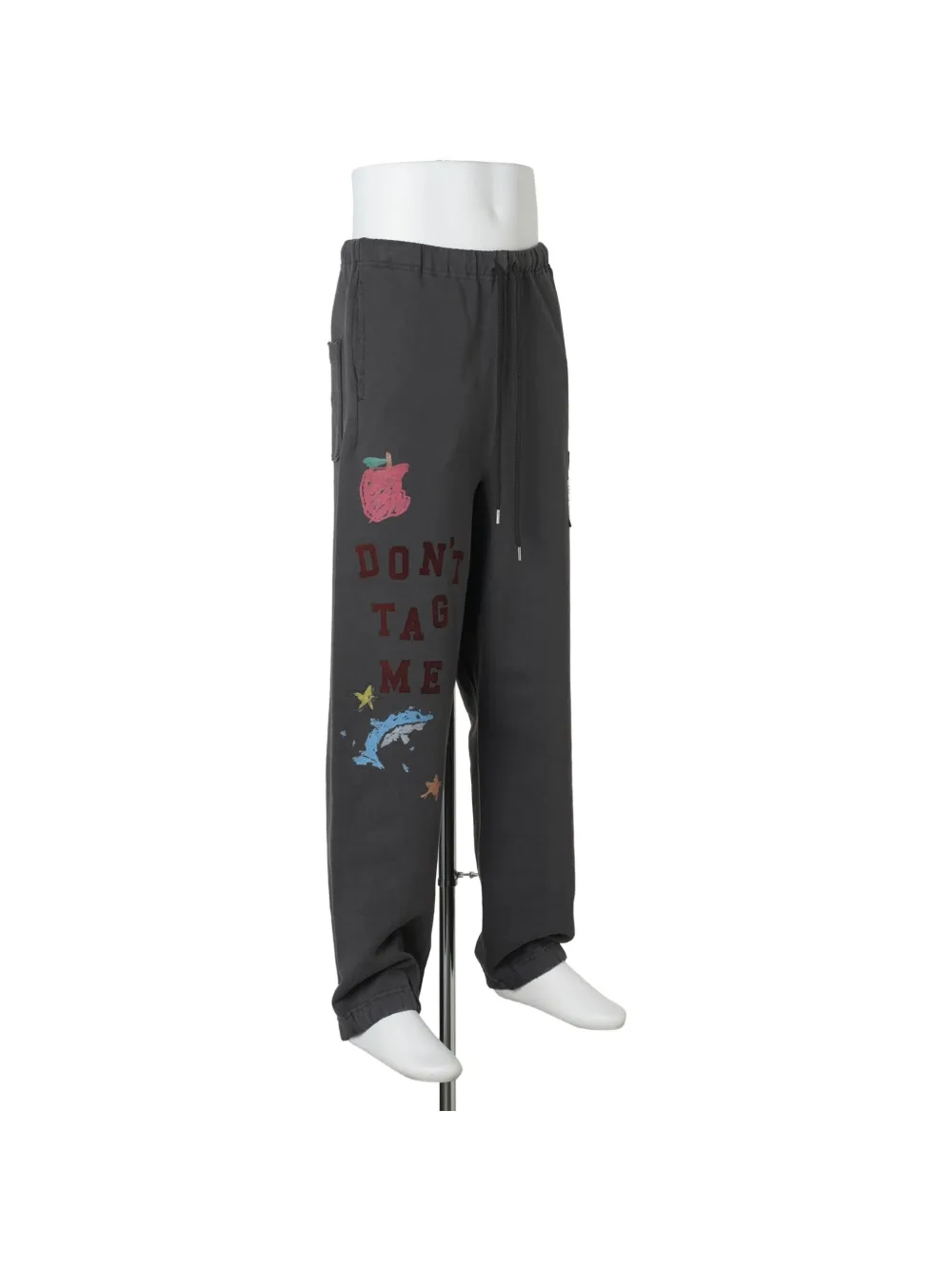 Maison MIHARA YASUHIRO Joggingbroek met print Grijs