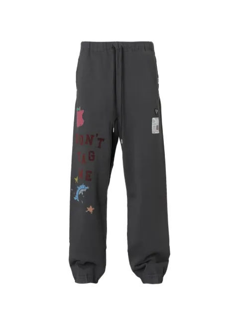 Maison MIHARA YASUHIRO doodle printed sweat pants