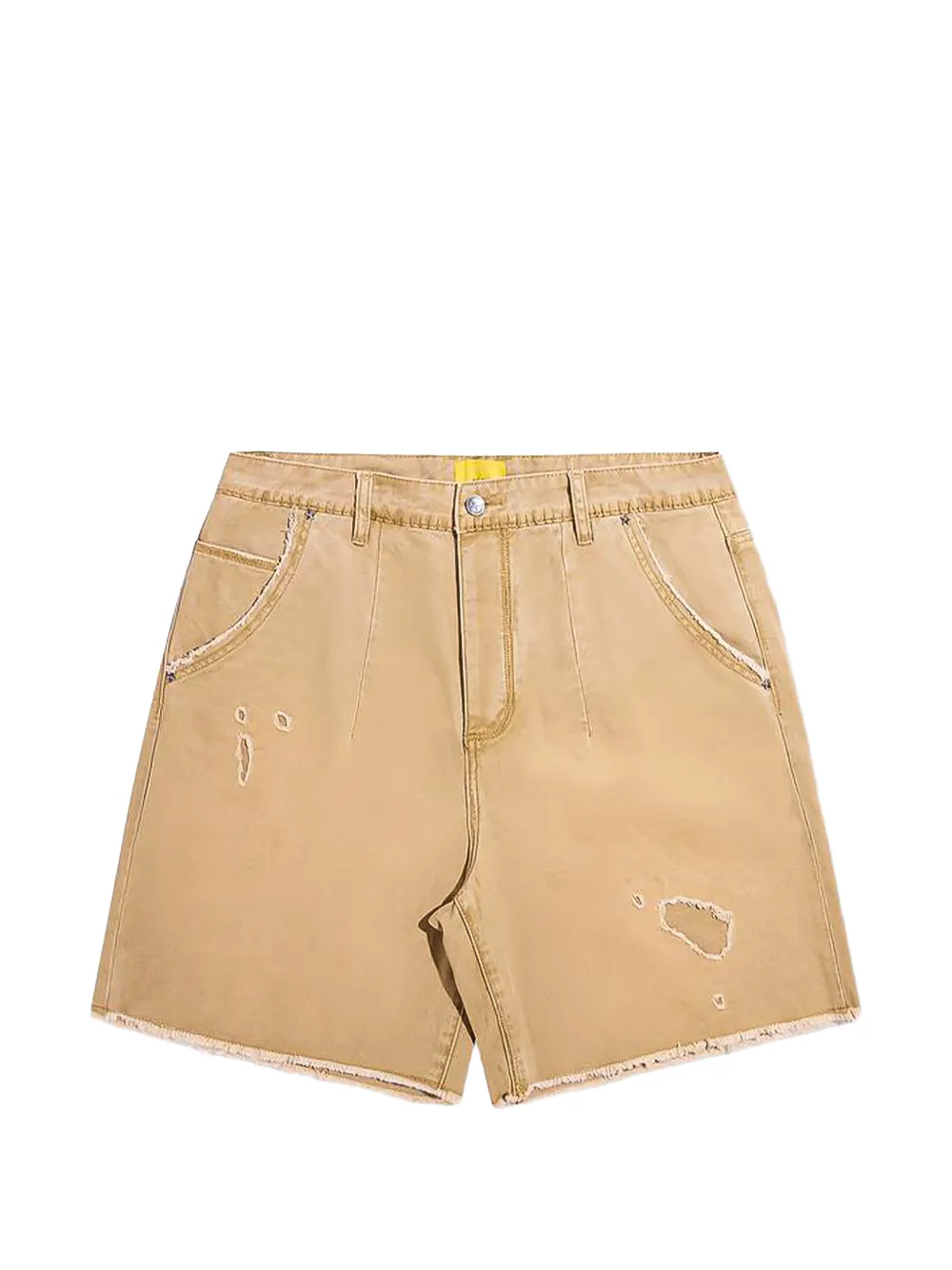 Diet Starts Monday Monday embroidered distressed denim shorts - Toni neutri