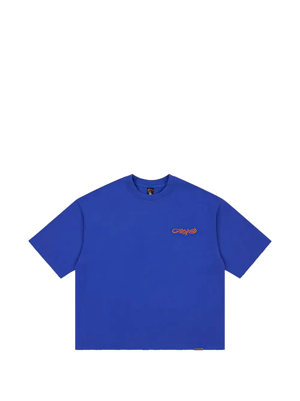 GODSPEED VITAL NextGen T-shirt en shorts met logoprint Blauw