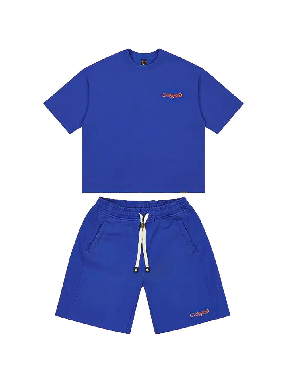 GODSPEED VITAL NextGen logo-print T-shirt and short set - Blu