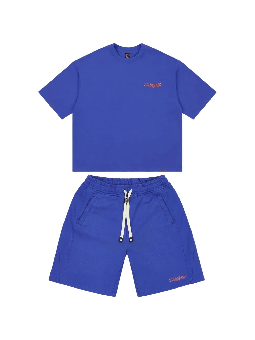 GODSPEED VITAL NextGen logo-print T-shirt and short set - Blu