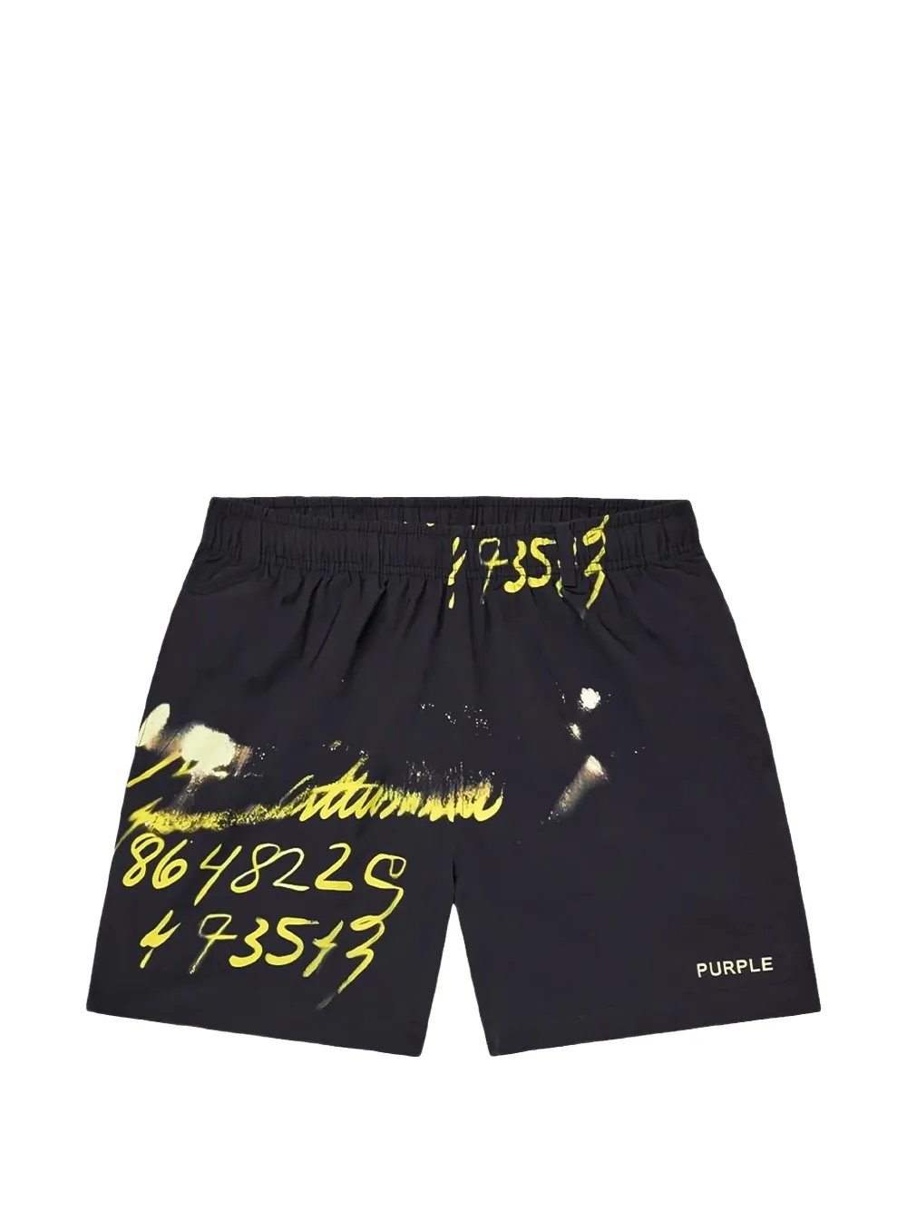 Purple Brand Sequence All Around shorts - Nero