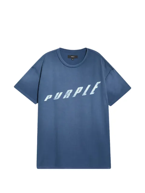 Purple Brand playera con estampado gráfico