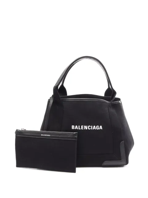 Balenciaga Pre-Owned 2018-2026 Canvas Navy Cabas S tote bag