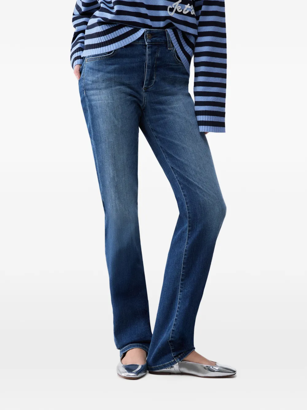 LIU JO Amazing Fit jeans met rechte pijpen Blauw