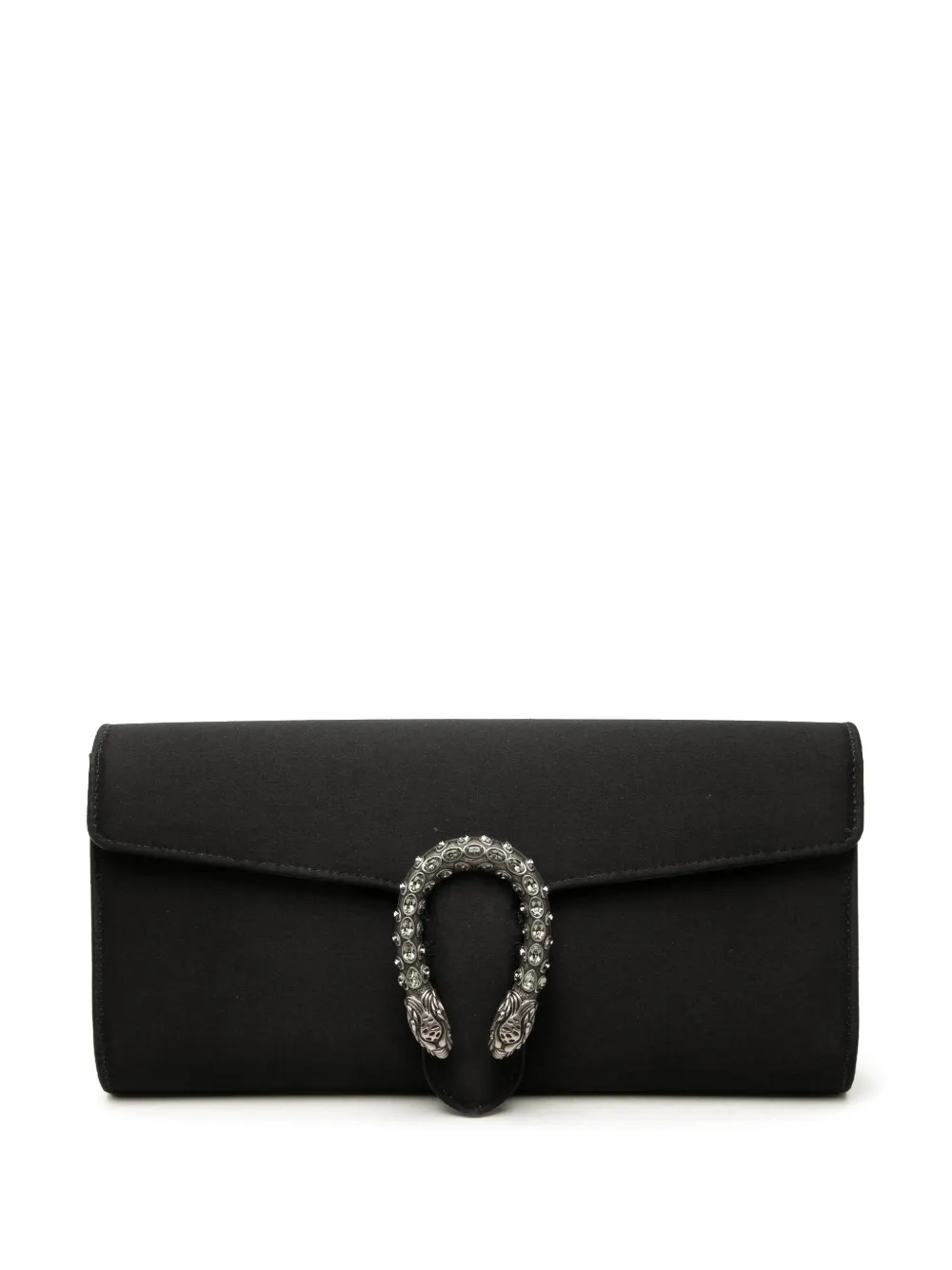 Gucci Pre-Owned 2016-2026 Satin Dionysus clutch bag - Nero