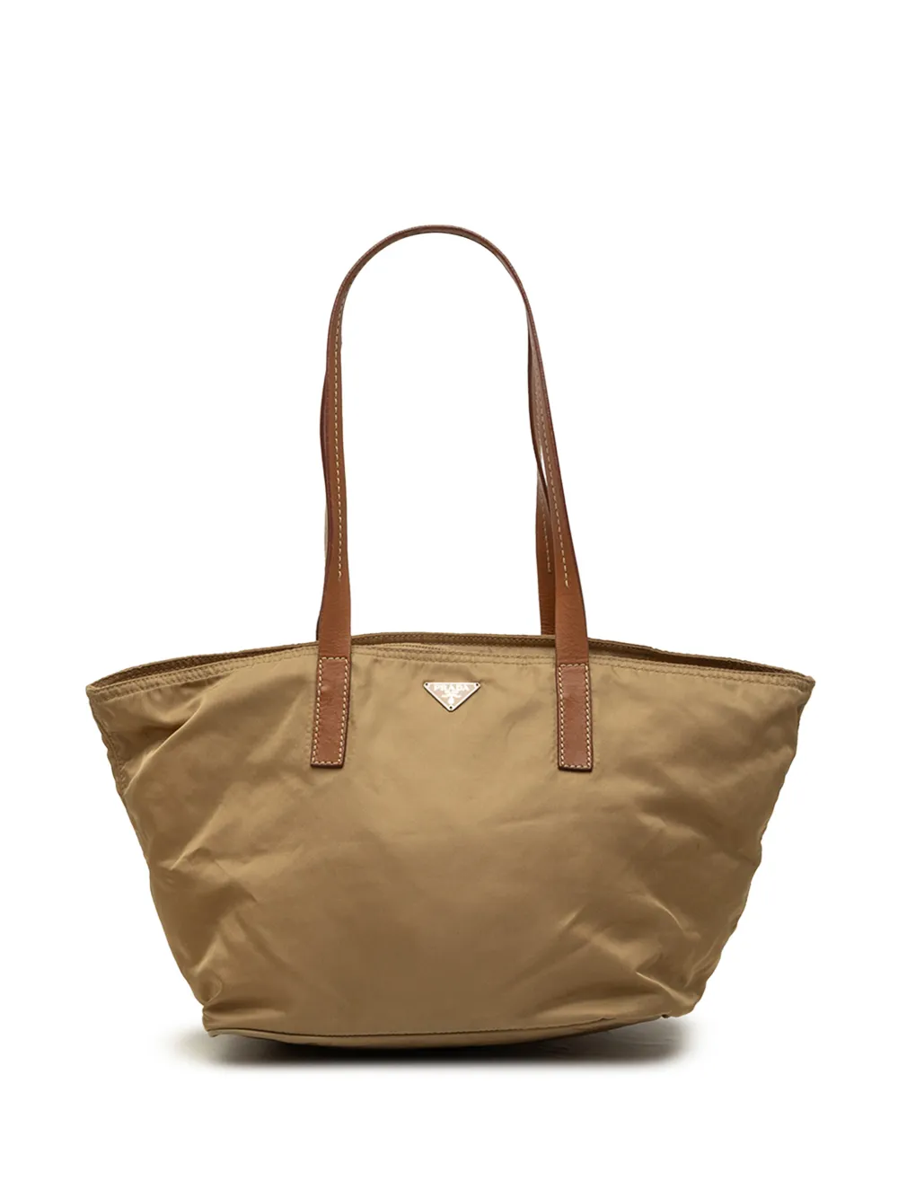 Prada Pre-Owned 2000-2013 Tessuto tote bag - Marrone
