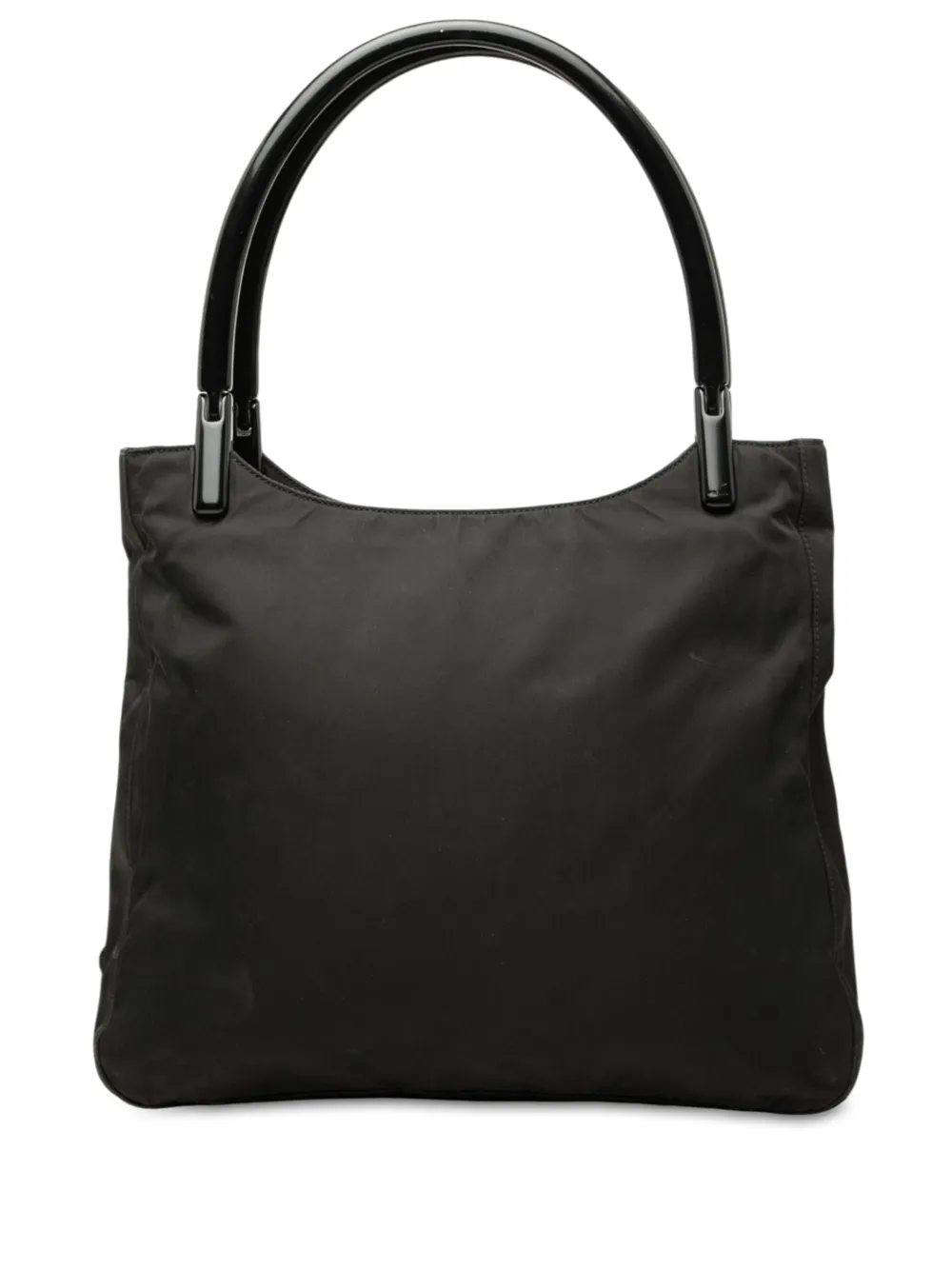 Prada Pre-Owned 2000-2013 Tessuto Resin Handle tote bag - Nero
