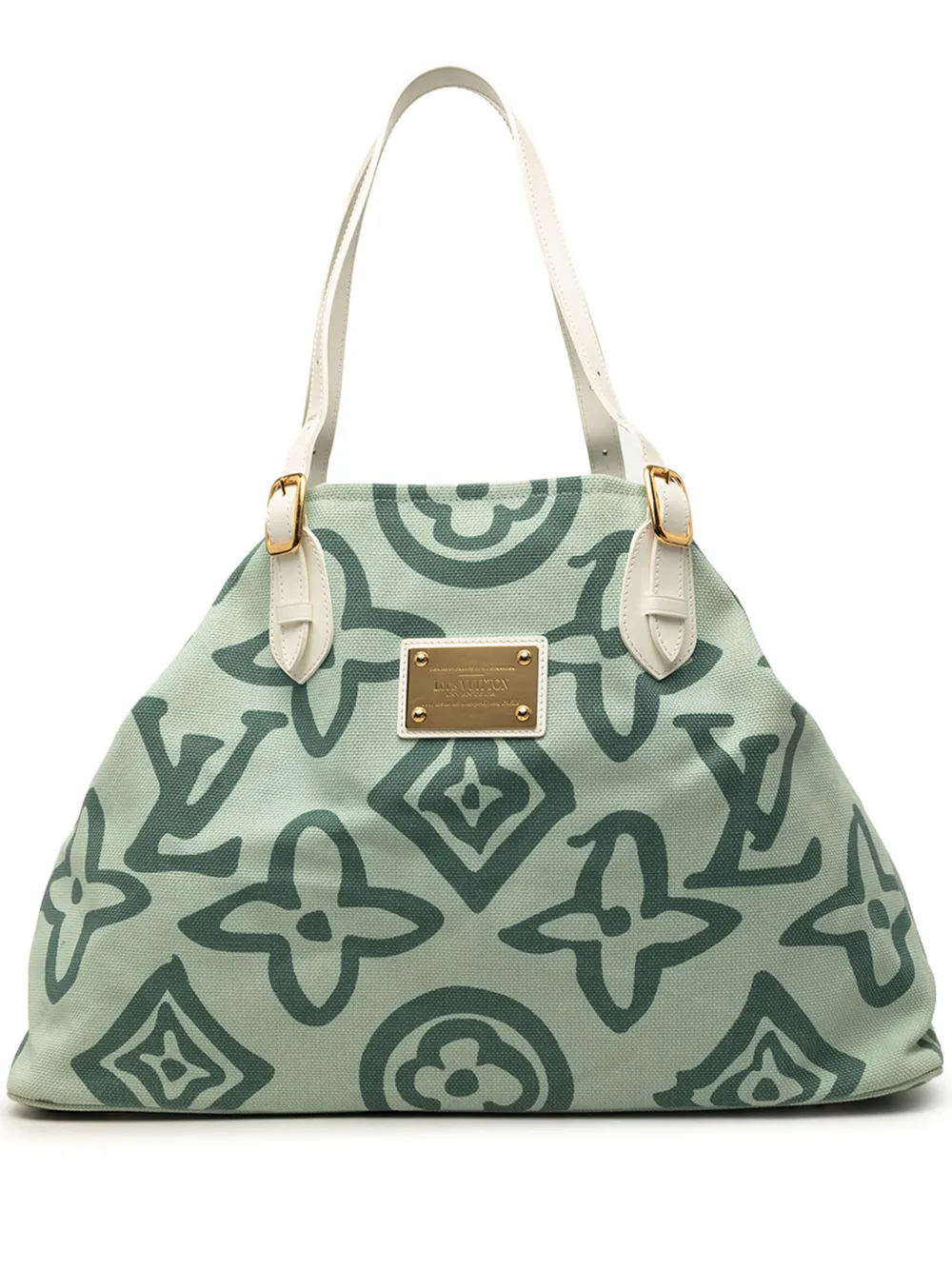 Louis Vuitton Pre-Owned 2008 Monogram Tahitienne Cabas GM tote bag - Green
